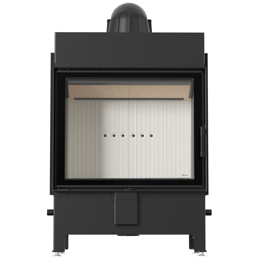 Steel Fireplace KRATKI LUCY 15 kW Ø 200