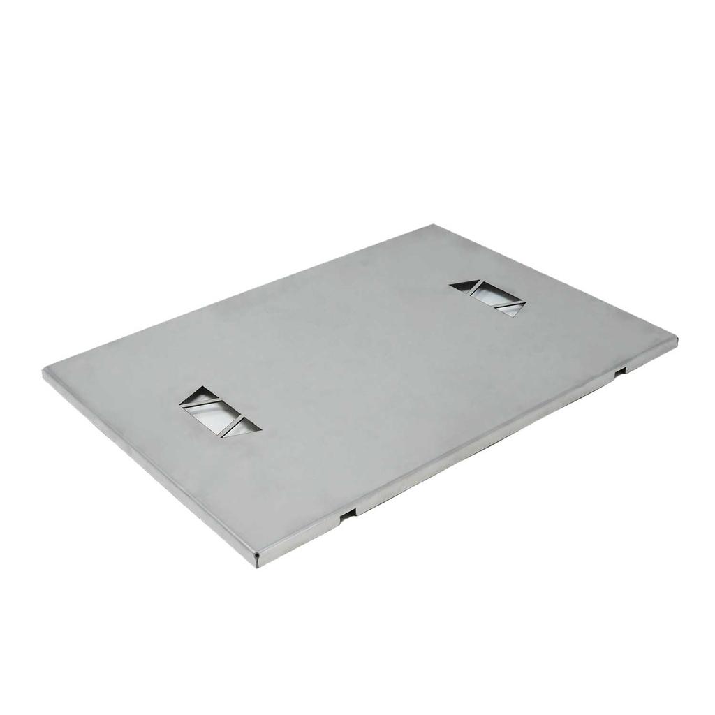 Hot Camp HC-60 Flat Burner Cover, IGT Standard Table Top, Stainless Steel, Made In Japan for Outdoor Camping