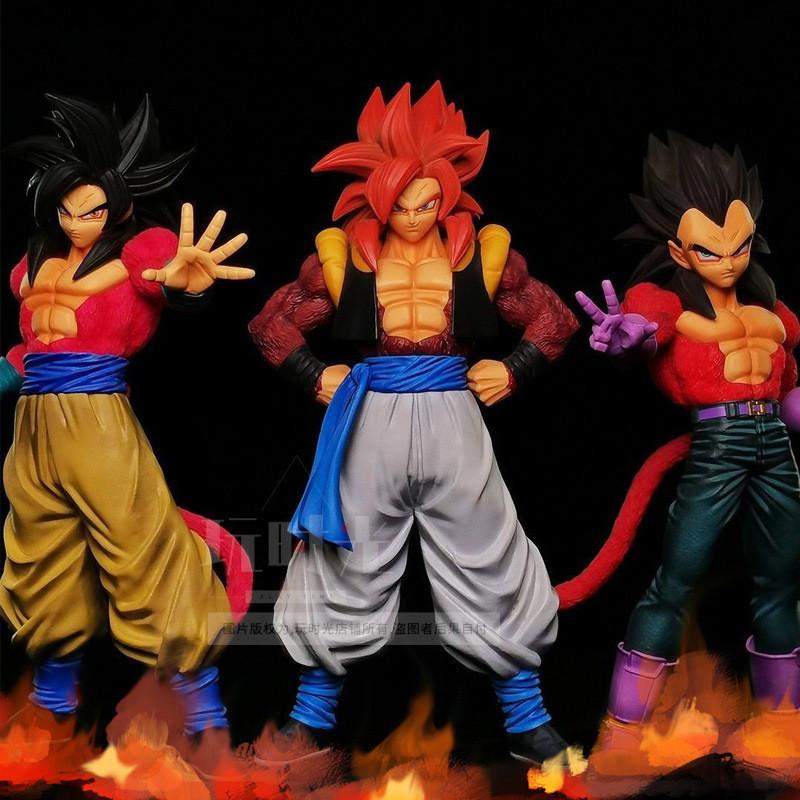 Dragon Ball Gt Super Saiyan 4 Goku And Vegeta Pvc Figure Set For Anime Collectors