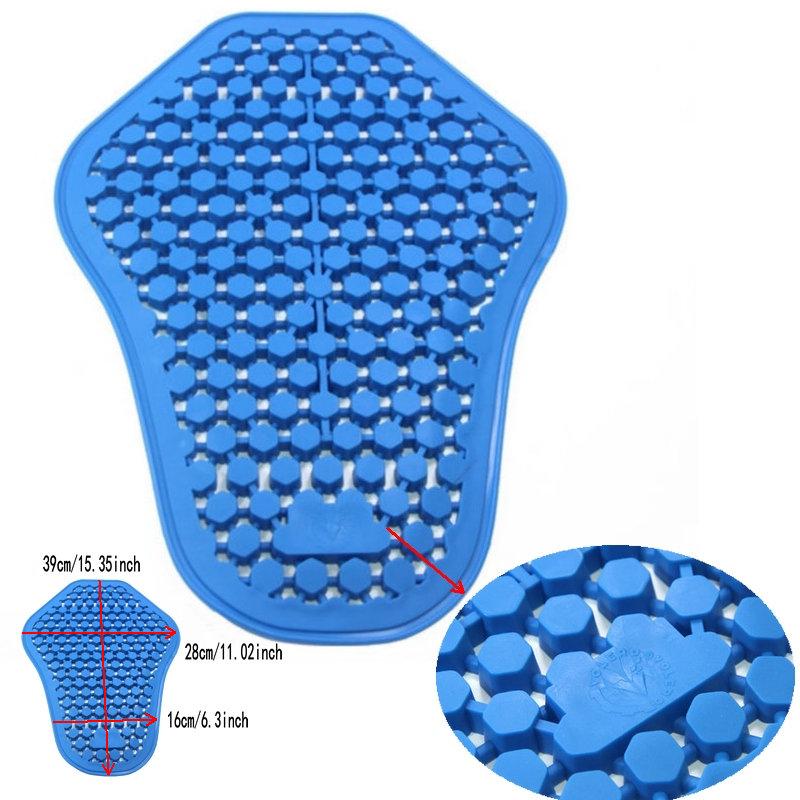 Insert Silica Gel Honeycomb Armor Back Elbow Shoulder Protector Pads For Motorcycle Riding Shirt Jacket Replacement A Set Of 5