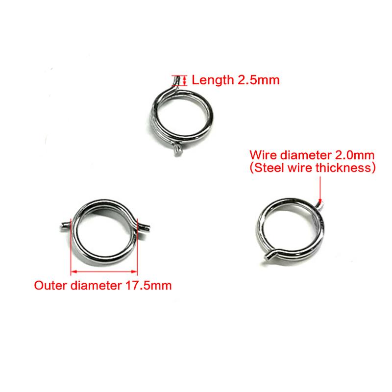 5/10Pcs Chicken Bone Scissors Accessories Spring Wire Diameter 1.8Mm/2Mm Stainless Steel Torsion Spring