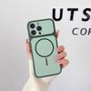 2026 New iPhone Case for 16 15 14 Pro Max, Luxury Matte Magnetic Cover with Camera Lens Protector, Anti-Scratch Wireless Charging Phone Shell