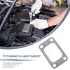 Turbo Gasket, T3 Turbo Turbocharger Inlet Flange Manifold Gasket with 4 Holes, : Car