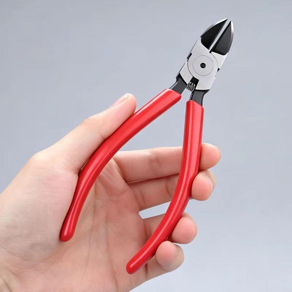 Industrial Grade Flat Nose Pliers Anti-Slip Sprue Pliers Professional Sprue Cutters  Jewelry Repair