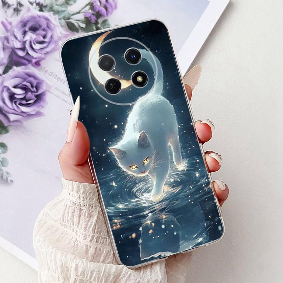 Cute Painting Phone Case For Huawei Nova Y91 Y90 Soft Silicone TPU Back Cover For Huawei NovaY90 NovaY91 Cases Bumpers