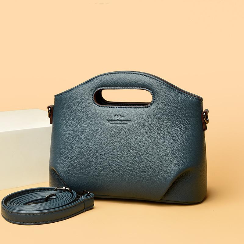 Această geantă crossbody elegantă, unică și de nișă cu un singur umăr este o geantă bucket la modă și casual, cu o senzație de înaltă calitate pentru femei.