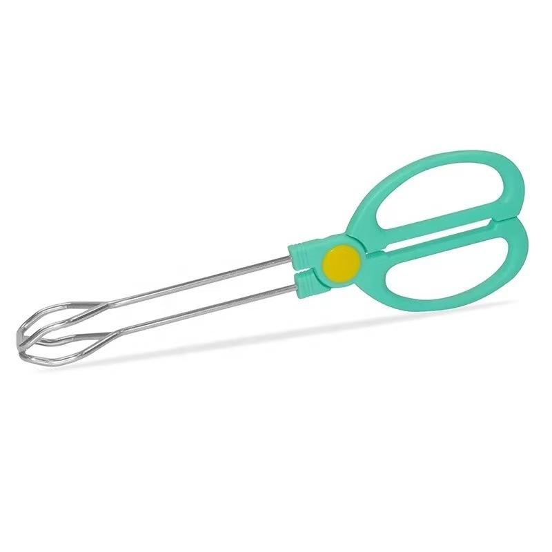 Stainless Steel Food Clip Bread Clip BBQ Carbon Clip Food Clip Steak Clip BBQ Clip BBQ Food Clip Kitchenware синий