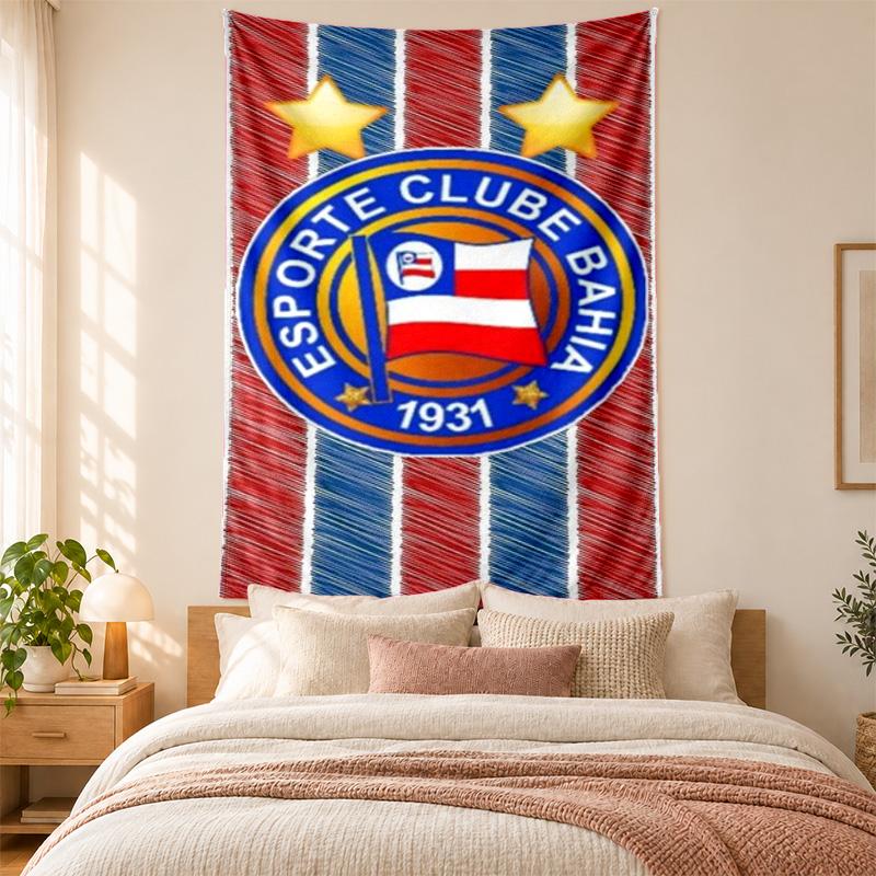 Esporte Clube Bahia Tapestry highquality for decorating living room bedroom dorm walls ideal as bedroom wallart orholiday gift