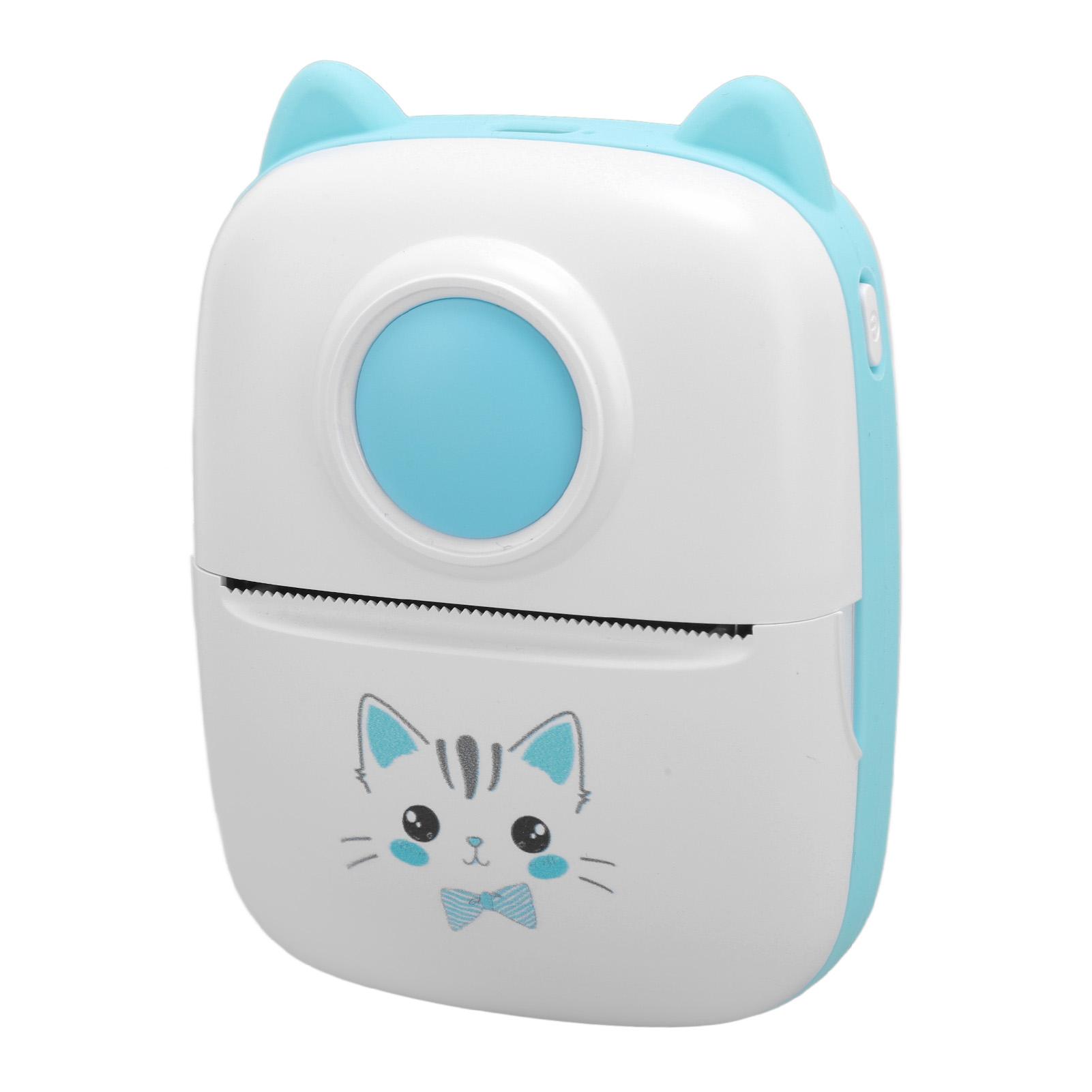 

Мини термопринтер 200DPI машина для изготовления наклеек портативный Bluetooth фотопринтер для журнала