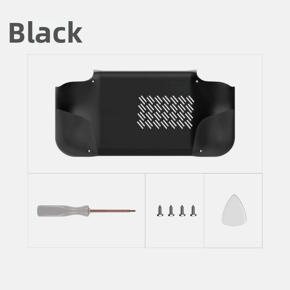 1 Set Cooling Vents Handheld Game Console Back Shell for Retroid Pocket Nova