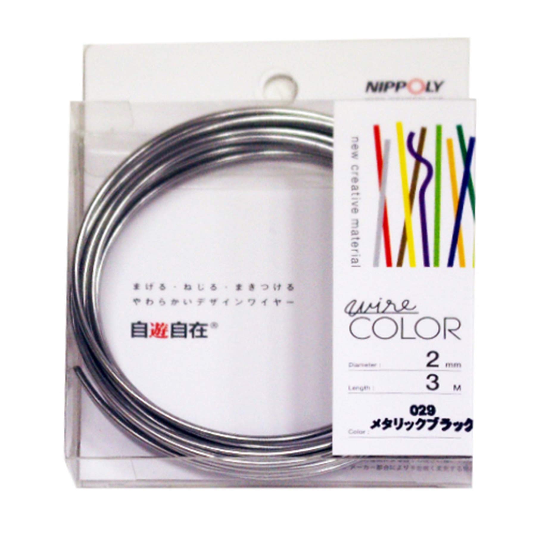

Провод NIPPOLY COLOR рулон металлик черный сыпучий 2,0×3м