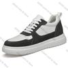  Men Elevator Height Increase Shoes Sneakers Shoes for Men 10cm Sports Casual Invisible Inner Heightening 8cm White Shoes