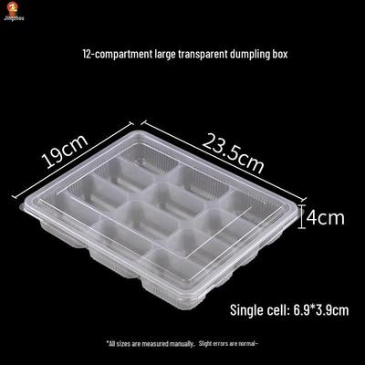 Disposable Dumpling & Wonton Storage Containers
