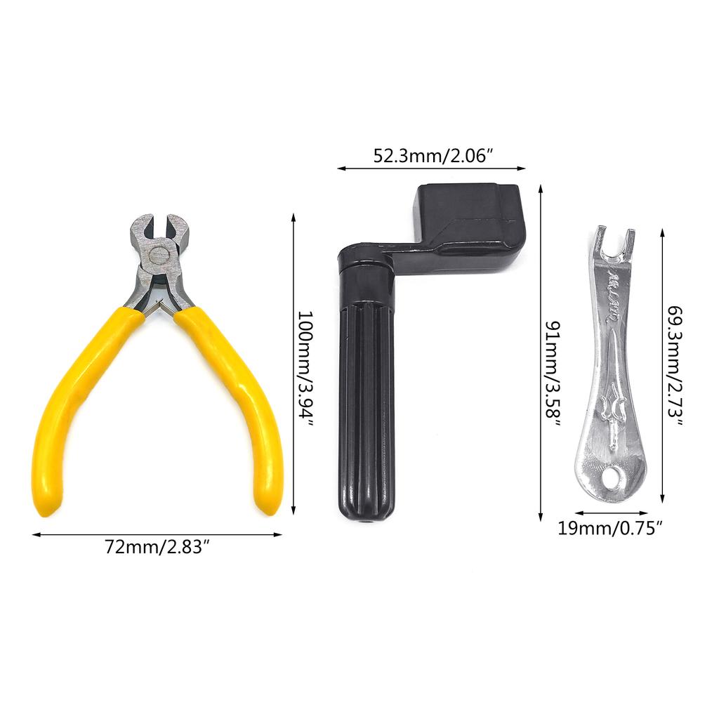 Guitar Bass String Wire End Cutter Guitar Wire Scissor Pliers Guitar Fret Nippers Music Instrument Repair Luthier Tools