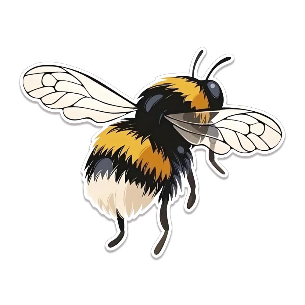 

Creative Bumblebee Car Vinyl Sticker Suitable for Car Truck Off road Vehicles Windows Bumpers Auto Decoration Decal Accessories