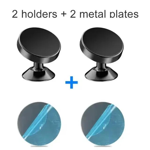 Magnetic Car Phone Holder Magnet Mount Mobile Cell Phone Stand GPS Support For iPhone 15 13 12 Pro Xiaomi Huawei Samsung Oneplus