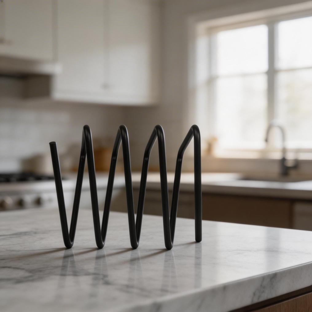 Countertop Edge Storage Cutting Board Rack Triangle Rack Stainless Steel