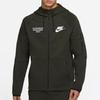 Nike Training Sports Logo Casual Hooded Jacket Men Outerwear Black DM6549-010