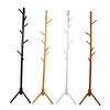 Minimalist Solid Wood Coat Rack Free Standing Hanger For Living Room And Bedroom Simple Clothing Hat Stand Easy Assembly Storage Solution