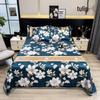 Ice Silk Summer Cool Mat Set: Foldable & Washable Three-Piece for Dormitory Single Beds