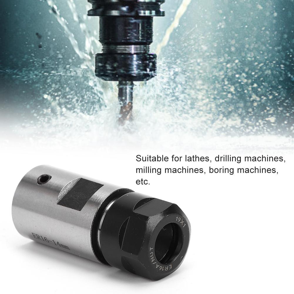 C20 ER16 14MM Collet Chuck Tool Holder Motor Shaft Clamping Tool Bar Milling Lathe Tool