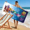 Asciugamano da Spiaggia Print Oddbods, Asciugamano Grande Morbido Asciugatura Rapida per Spiaggia Campeggio Nuoto