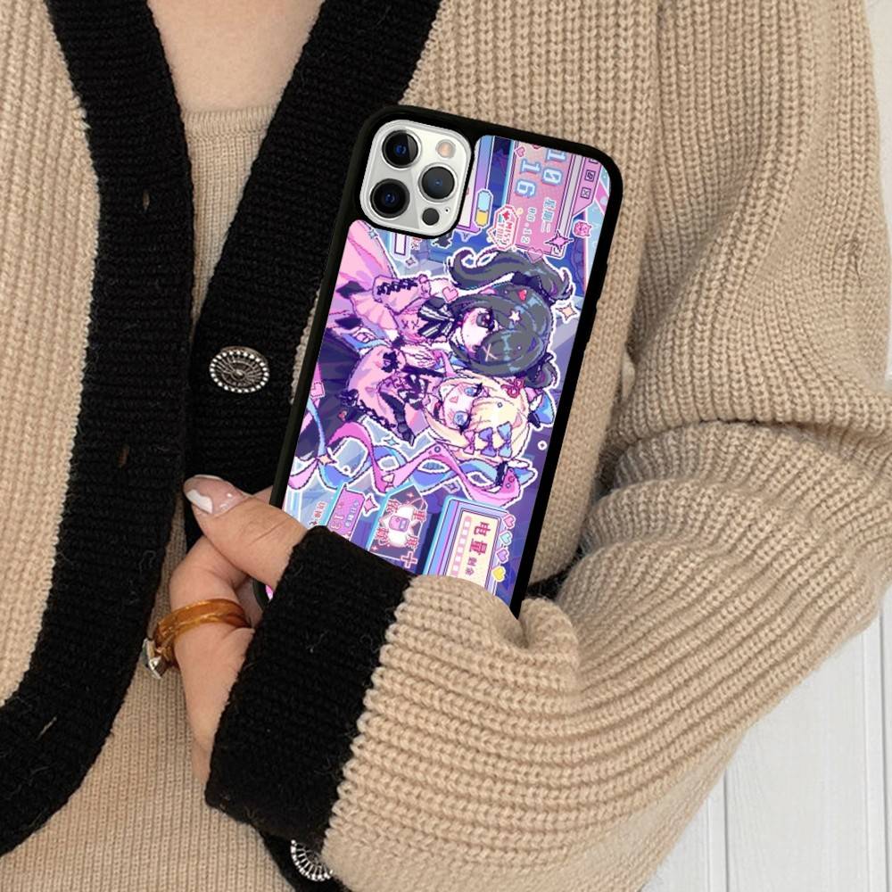 

Needy Girl Overdose Game Phone Case For Iphone 16 15 14 13 12 11 Pro Max Plus Shockproof TPU+PC Hard Case iPhone 17 Air