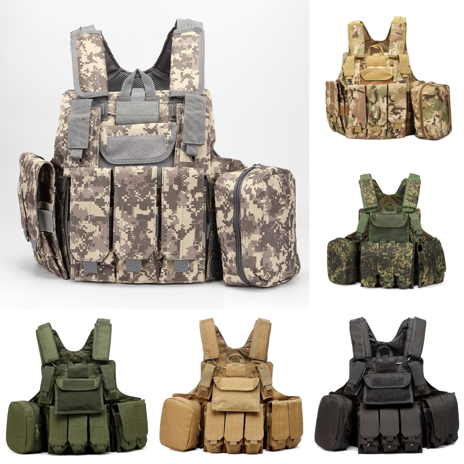Gilet Softair Molle Plate Carrier Vest Abbigliamento Outdoor Caccia Paintball Vest