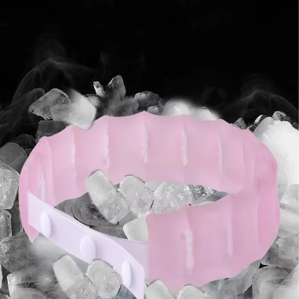 PCM Polymer Neck Cooling Tube Reusable Cooling Neck Collar Portable Ice Neck Cooler Indoor Outdoor