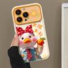 Zitao Cute Cartoon Duck Phone Case with Mirror
