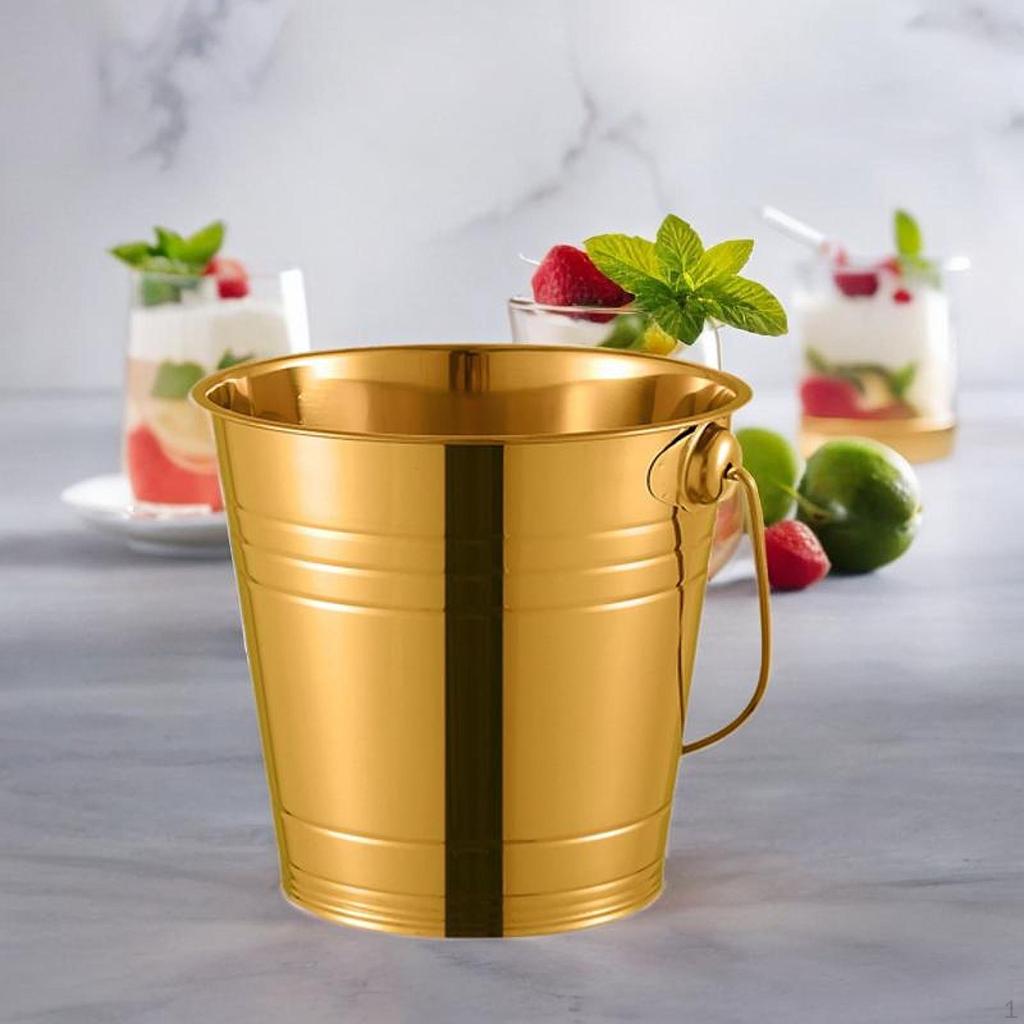 Eiskübel Getränkekühlbehälter Getränkekühlung Snack für Zuhause BBQ Buffet