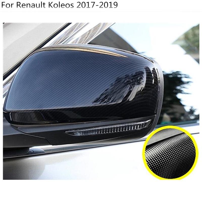 Car-Styling Accessories For Renault Koleos 2017 2018  ABS Chrome Side Door Rearview Mirror Cover Rear View Trims Decoration