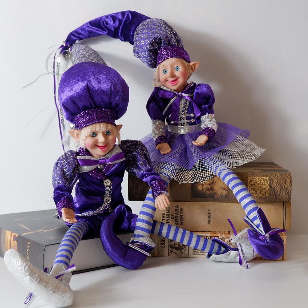 Neue Weihnachten Elf Plüsch Spielzeug Wohnkultur Paar Elfen Urlaub Puppen Spielzeug Neue Jahr Geschenk Kinderzimmer Dekoration Navidad Natal Weihnachten