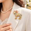 Enamel Painted Animal Brooch Elegant Fashion Brooch Pin New Lapel Pin  Easter Outfit Decoration