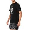 ASICS FUJITRAIL T Shirts Men's Performance Black/Beige/Carbon Crew Neck Moderate Straight Fit 2011D527-001