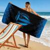 Deportivo Alaves Aufdruck Strandtuch, Großes Weiches Schnelltrocknendes Handtuch für Strand Camping Schwimmen