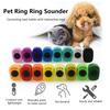 Interactive Sound Clicker Trainer For Thumb Training No Battery For Dogs Cats Positive Reinforcement Train