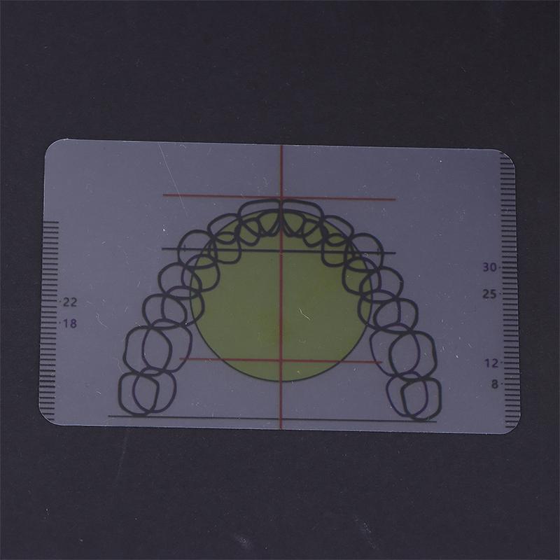 Laboratorio Odontotecnico Disegno e Allineamento Protesi Righello Dentale a T Misurazioni Simmetria Esame Strumenti Dentali Multifunzionali