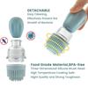 Oil Spray Bottle With Silicone Brush 2 In 1 Dropper Measuring Oil Dispenser Bottle For Kitchen Baking BBQ Grill Pastry Brushes