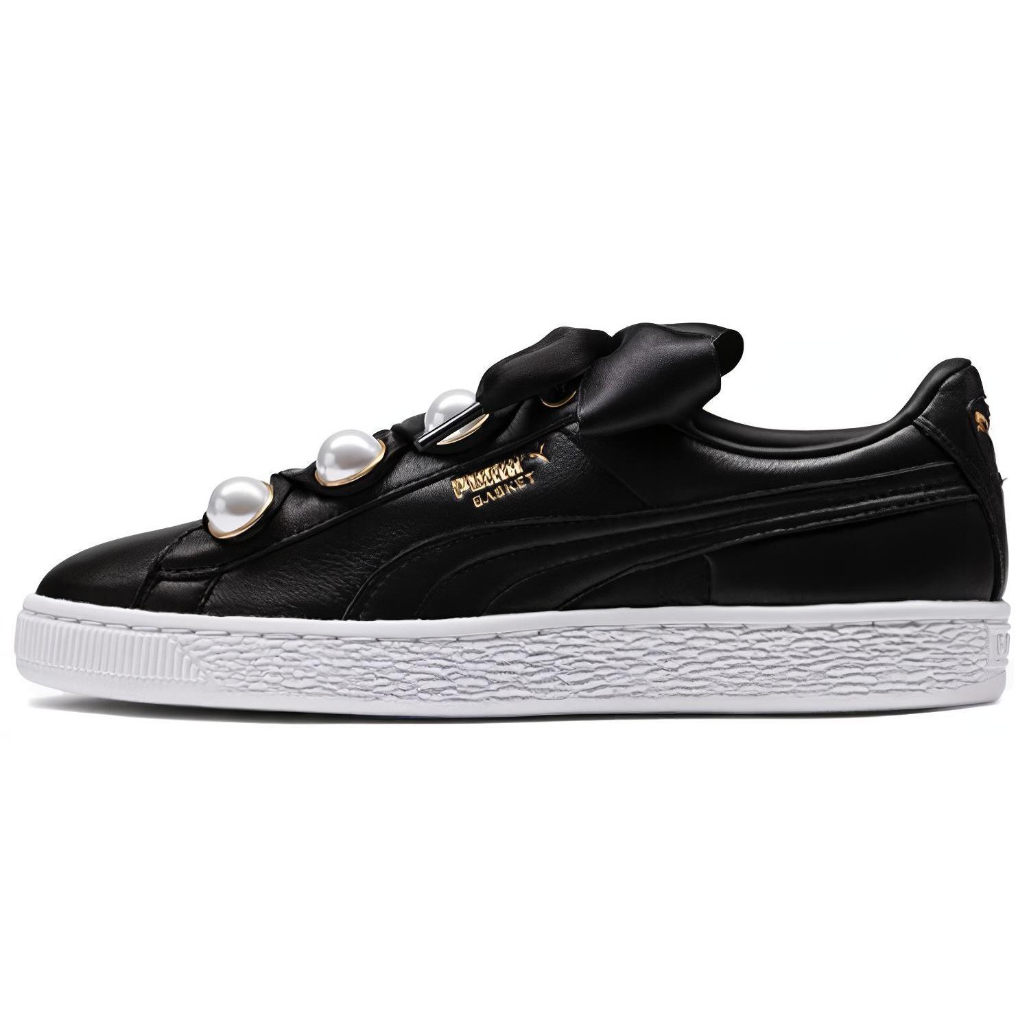(WMNS) PUMA Basket Bling Black Women s 366732-04 EU 37