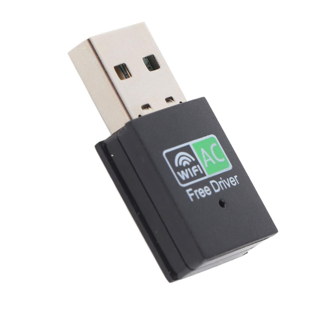 USB WiFi Adapter for PC 600M 5GHz 2.4GHz Wireless Dongle Dual Band Plug and Play WiFi Wireless Transceiver Adapter for