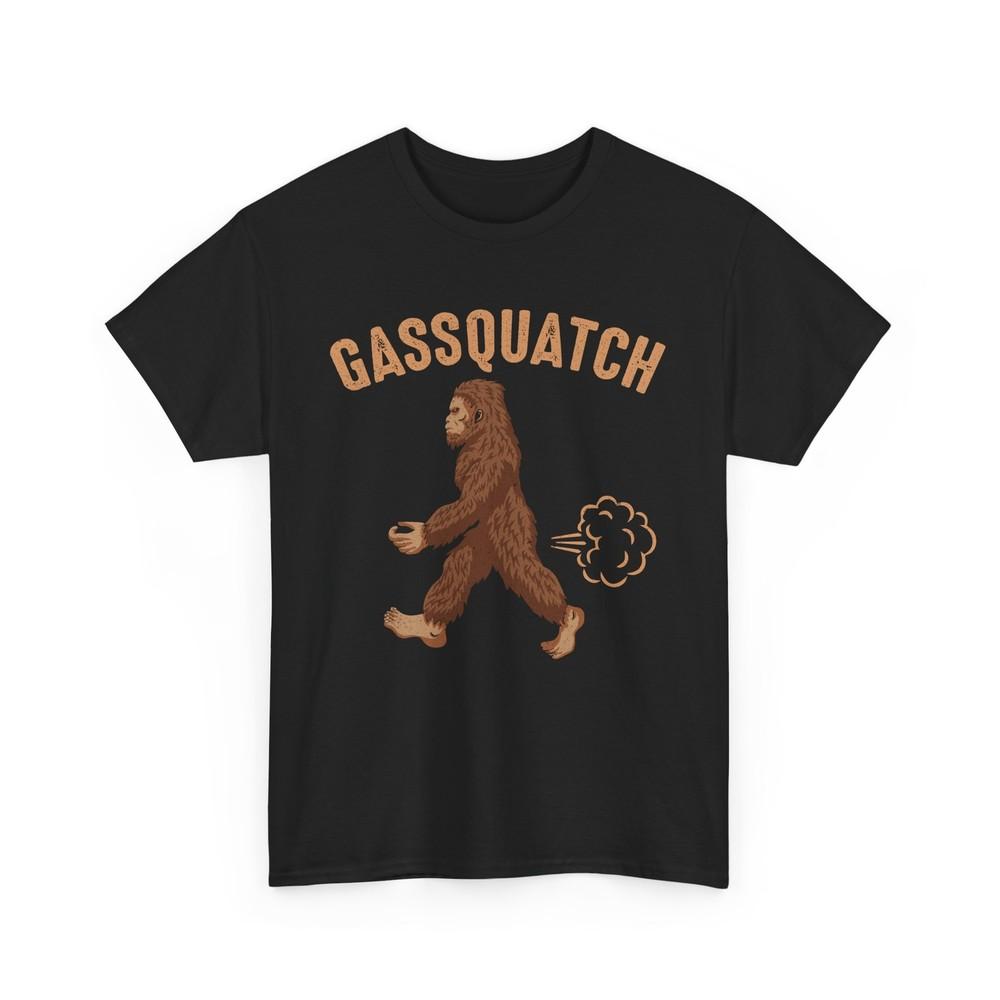 GASSQUATCH Cryptozoology T-Shirt | Cryptid Hunter Tee | Bigfoot Shirt