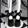 Fashion Platform Mary Janes Shoes Women Suede Luxury High Heel Lace Up Trend Lolita Shoes Elegant Chunky Party Pumps Zapatos De Mujer
