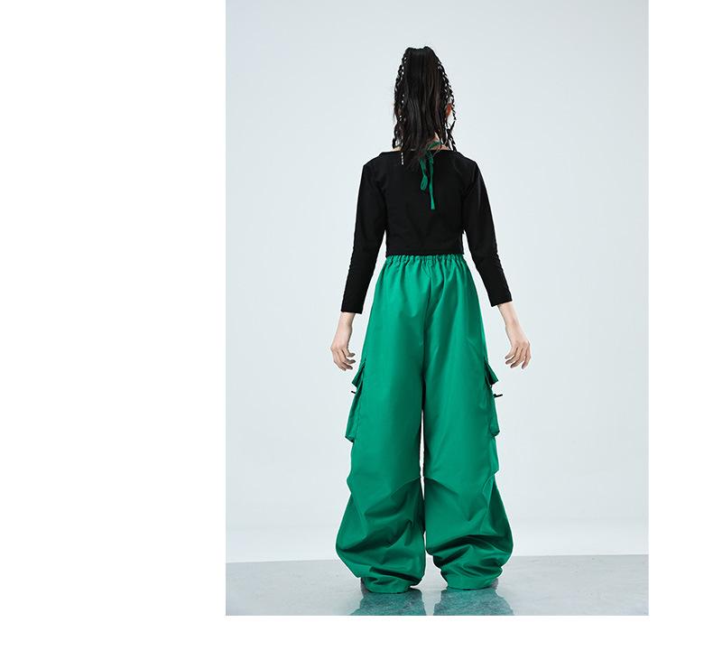 Girls' Trendy Street Dance Hip Hop Performance Outfit
