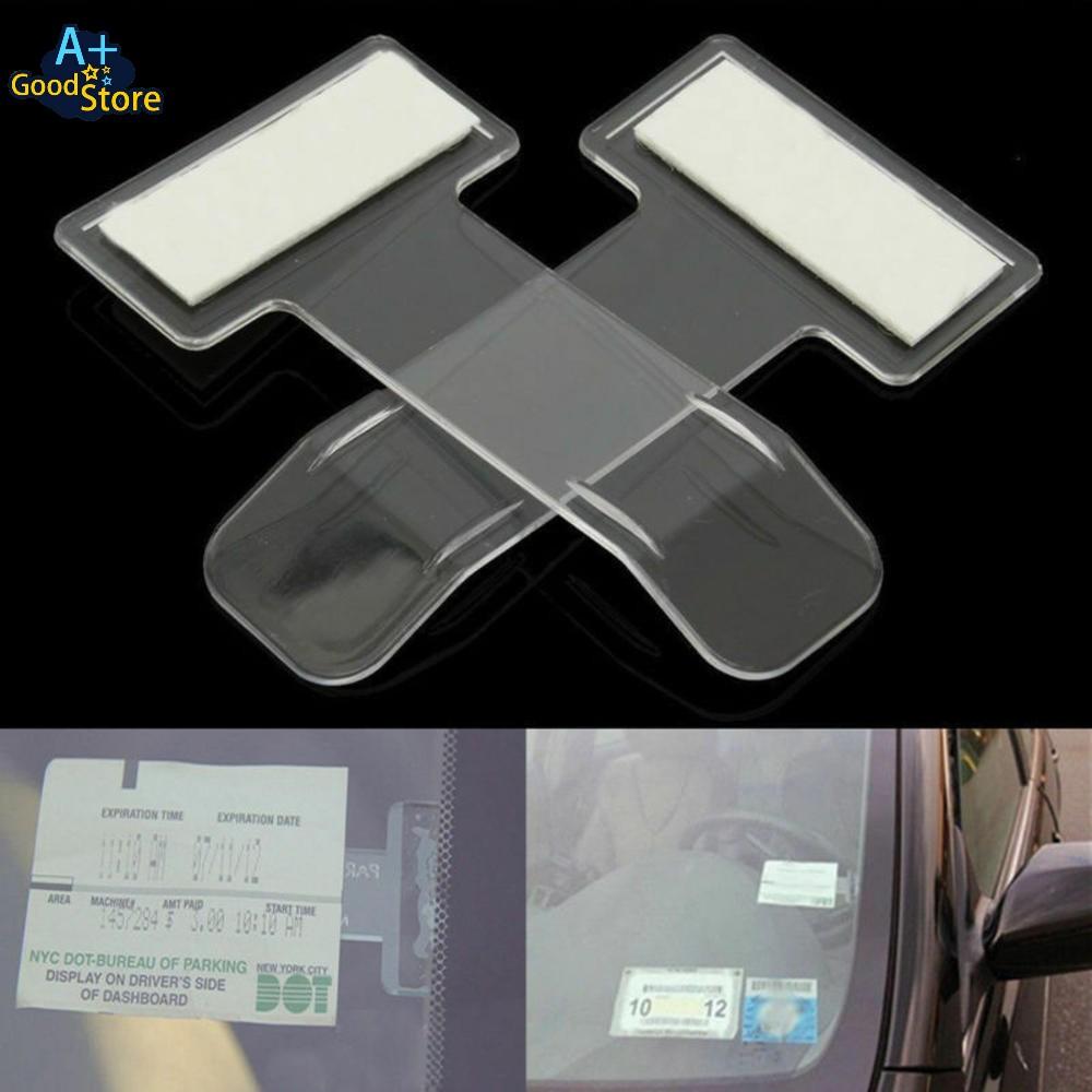 Disabled Car Parking Permit Holder Ticket Clip Auto Fastener Card Bill Holder Mount Car Styling For Car Windshield Home Use