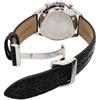 Seiko Chronograph Quartz Men's Watch SBTR021 Black Leather 1/5 Second Precision