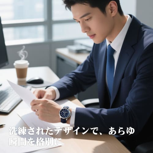 Maserati Men's Successo Series Quartz Watch, Blue Leather, 50m Water Resistance, 44mm, Analog, Business Watch with Luminous Dial and Hands, Officially