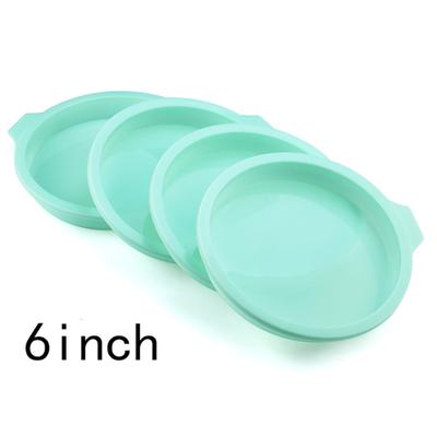 Bakvorm Gereedschap Bakgerei Vorm Keuken Mousse Taart Vormen Bakvorm Ronde Vorm Siliconen Gelaagde Taart DIY Desserts