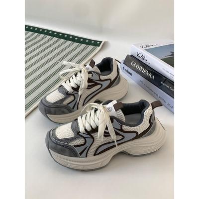 Autumn New Platform Dad Shoes Sports Running Shoes Casual Women's Shoes 3386