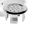 Handwashing Basin Overflow Ring Overflow Water Outlet Ring Network Double-layer Toroidal Basin Accessories